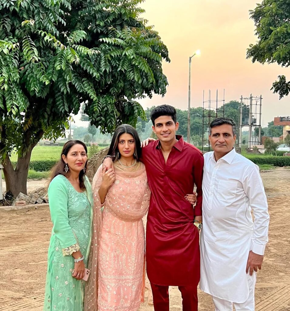 shahneel gill with Family