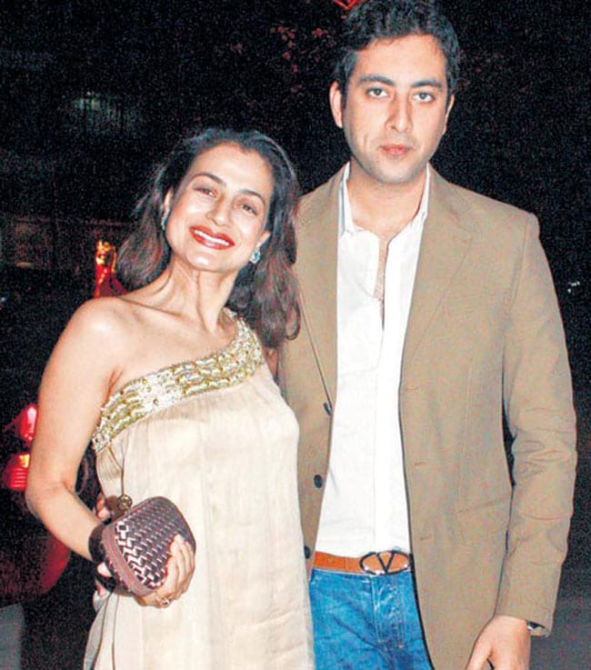 Ameesha Patel with Kanav Puri.